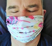 Maseczki z miejscem na filtr, WIELOKROTNEGO użytku