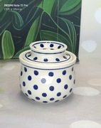 Maselniczka ceramiczna hermetyczna wodna Z.C.B.Bolesławiec