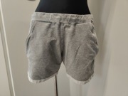 Szare spodenki damskie szorty dzianinowe 40 L i 42 XL