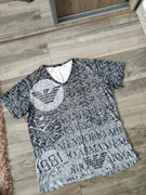 EMPORIO ARMANI__ KOSZULKA TSHIRT MĘSKI KOLOROWY__BDB---L