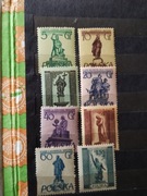 Filatelistyka - 1955 Pomniki Warszawy I
