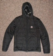 Kurtka męska PRÓCHNIK PXKK170B – czarna, rozmiar S, podszewka z misiem