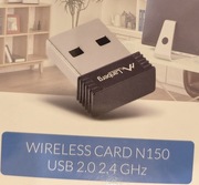 Lanberg NC-0150-WI - adapter WiFi nano USB 2.0