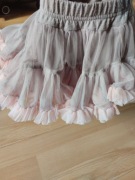 Spódniczka szaro różowa 