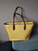 Nowa torebka typu shooper żółta firmy Tamaris 