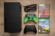 Xbox Series X 1TB SSD z napędem + dodatkowy pad i gry