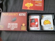 Eksplodujące kotki gra planszowa