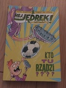 Książka pt. Hej Jędrek ,,Kto tu rządzi?" w języku polskim