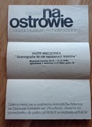 Wieczorek Scenografia do nie napisanych tekstów