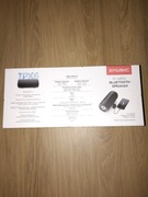 Głośnik mobilny XMUSIC BTS850K Radio FM Czarny