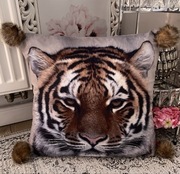 Home&you poszewka dekoracyjna z tygrysem