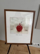 Plakat w ramie jabłka 