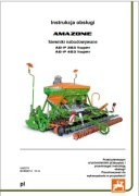 Instrukcja obsługi siewnika Amazone  AD P 303, AD P 403 PL
