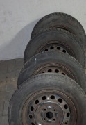 Używany komplet kół Honda Civic stalowe felgi opony zimowe 4 x 185/70R14