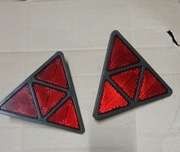 Odblask 2szt odblaski przyczepka ZUK traktor PRL września OKAZJA- Jedyne !