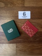 Goyard Czerwony Cardholder Unisex | Nowy | Etui na 4 Karty