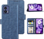 Foluu Etui z klapką na telefon Motorola Edge 30 Ultra (2022) niebieskie