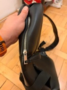 Czarny plecak ze skóry naturalnej - Solier 