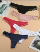 NOWE stringi (5 sztuk), rozmiar S