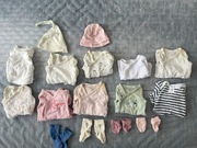 Zestaw 16 ubranek dziecięcych rozmiar 56 bawełna