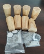 Nóżki drewniane 