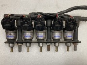 Wtryskiwacze gazu LPG Keihin Prins VSI 5szt pomarańczowe