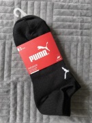 Skarpetki Puma Sneaker, czarne, rozmiar 35-38, 3 pary, nowe
