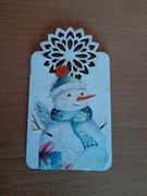 ŚWIĄTECZNY MAGNES NA LODÓWKĘ