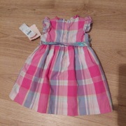 Dziewczęca sukienka sukieneczka rozkloszowana 74