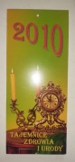 Kalendarz ścienny Tajemnice zdrowia i urody, 2010