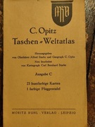 KIESZONKOWY ATLAS ŚWIATA WYDANY W NIEMCZECH ok 1940 r