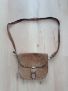 Torba damska listonoszka skórzana Mango