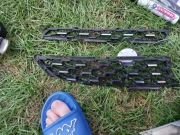 Elementy atrapy CORSA F w calosci lub pojedynczo  CHROMOWANE