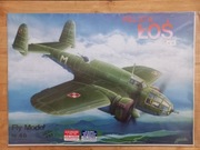 Model Kartonowy Fly Model 46 Samolot bombowy PZL 37B Łoś wyd II 