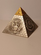 GERMANIA MINT PIRAMIDA OKA OPATRZNOŚCI 5 oz Ag . 2023 BARBADOS