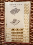 Gąsienice do modelu czołgu T-34/76