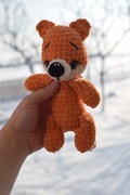 Lis lisek amigurumi 22cm maskotka pluszak 