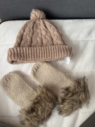 Zestaw czapka i rękawiczki