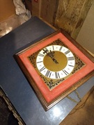 Stary zegar metron wiszący łańcuchowy