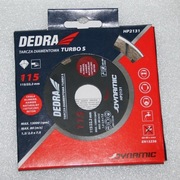 DEDRA HP2131 tarcza diamentowa do glazury 115mmx22,2mm Dynamic Turbo S