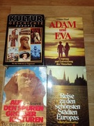 Historia Świat Europa Egipt Miasta 4 książki albumy zestaw język niemiecki