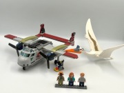 LEGO Jurassic World 76947 Kecalkoatl zasadzka z samolotem
