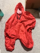 Peleryna na fotelik rowerowy ponczo