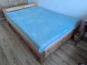 Łóżko drewniane sosnowe 140x200 + stelaż drewniany OKAZJA !!! Warszawa !