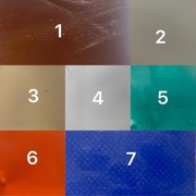 Łatka naprawcza PVC ŁAT 3 szt tir,ponton, plandeka