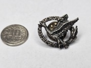 ODZNAKA ŁOWIECKA - KŁ PODGORZAŁKA , wykonana ze srebra, próba 0,925