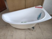 Wanna akrylowa , narożna, biała, 150x70cm