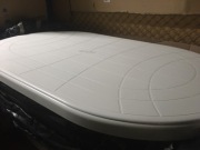 Stół ogrodowy owalny duży mocny catering Biały Jantar