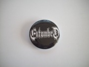 ENTOMBED - logo zespołu przypinka/broszka