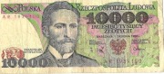 BANKNOT 10000 ZŁ S. WYSPIAŃSKI z 1988 r Nr DP 5602566